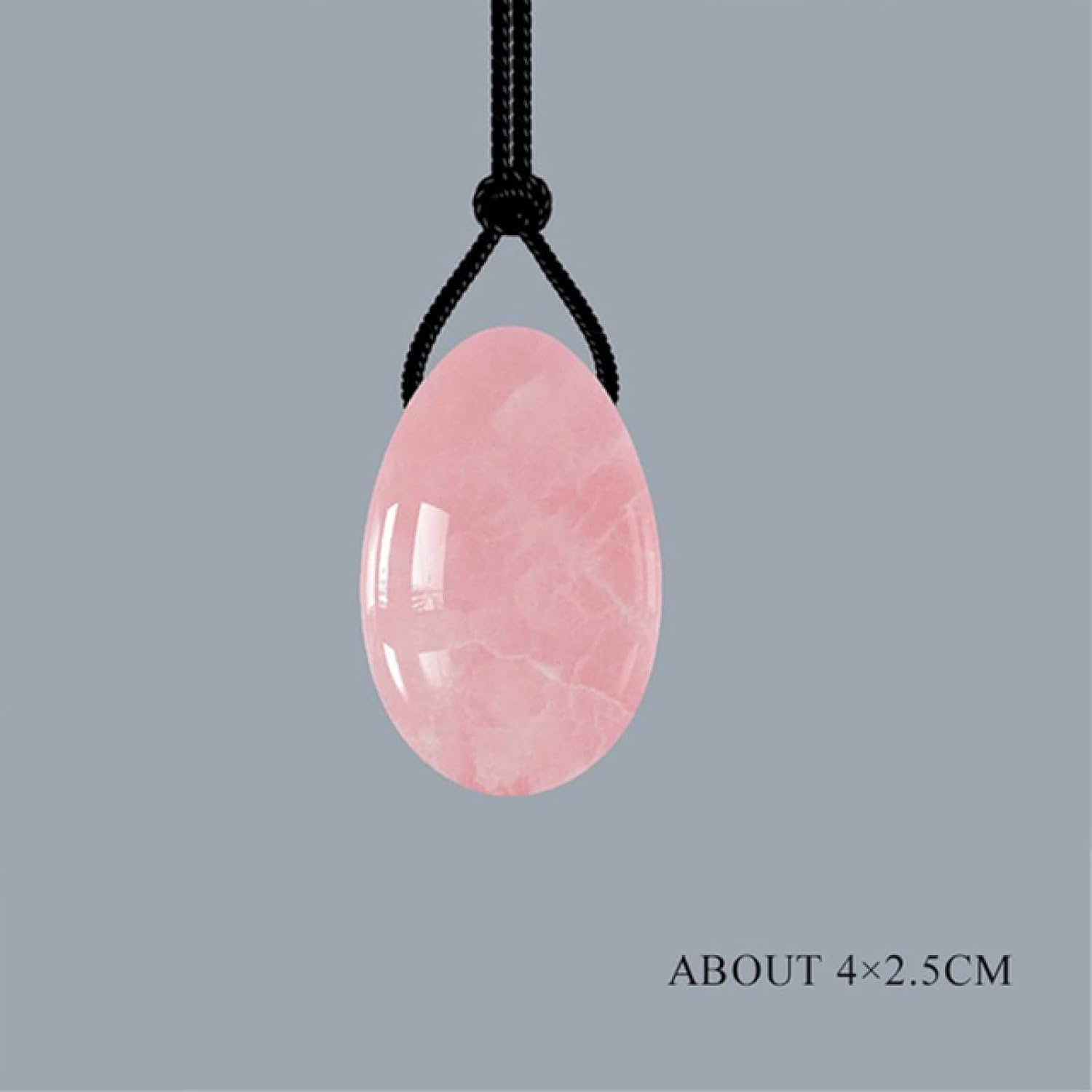 jkahh 3PC Jade Stone Yoni Egg Set Natural Rose Quartz Vaginal Massage Eggs Ball Repair Vaginal Tightening Kegel Muscle Exercise Care,Type 12