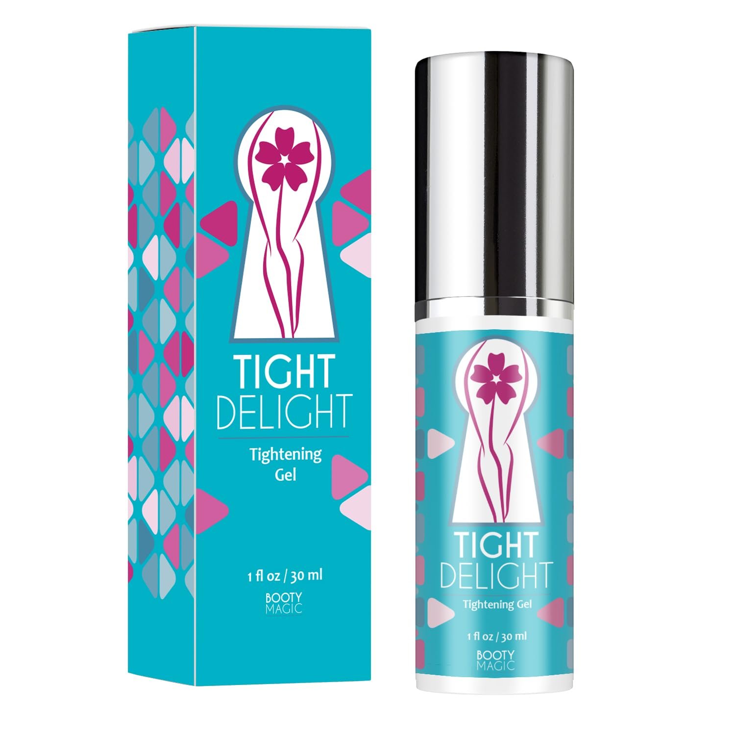Booty Magic Tight Delight Vaginal Tightening Gel – Instant Vaginal Tightener for Women, Vag Rejuvenation, Natural pH-Balanced Firming with Manjakani & Aloe Vera for Vaginal Tightness