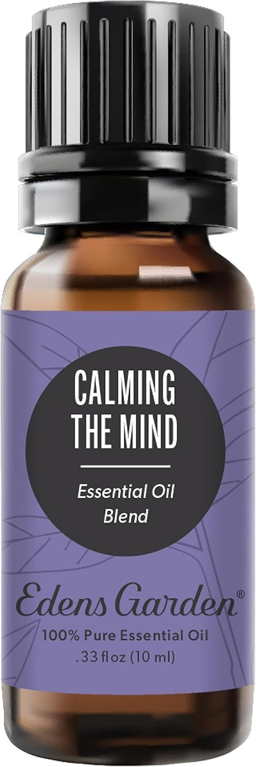 Edens Garden Calming The Mind Essential Oil Blend, 100% Pure & Natural Best Recipe Therapeutic Aromatherapy Blends- Diffuse or Topical Use 10 ml