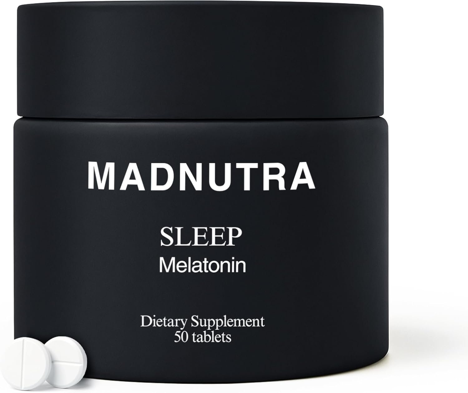 Melatonin 3 mg – Fast Acting Sleep Support Supplements for Women – Natural Sleep Aid for Restful Sleep, Jet Lag, Sleep Cycle Regulation – Non-GMO Organic 50 Melatonin Tablets