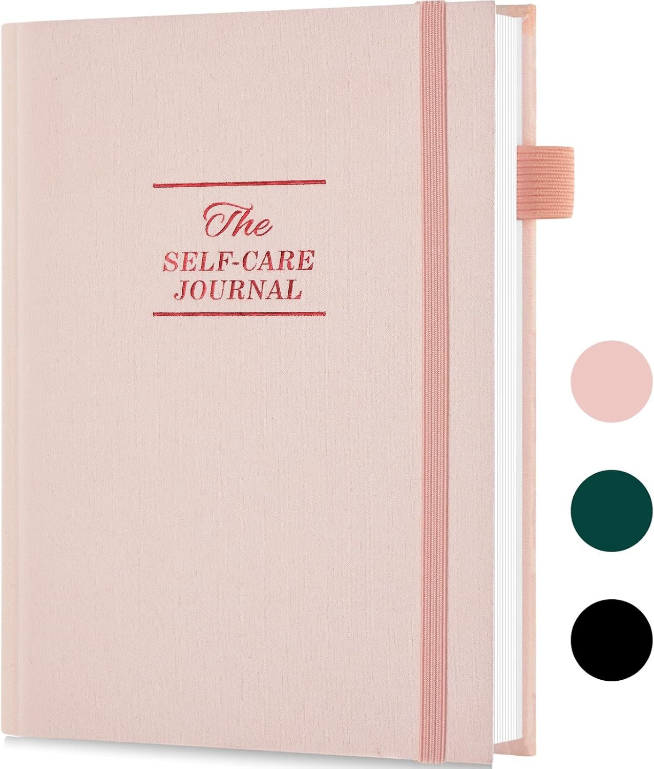 5 MINUTES A DAY Self-Care Notebook, Wellness & Daily Reflection Gratitude Journal & Mood Tracker for Women Self Care Planner, A5 Size (Pink)