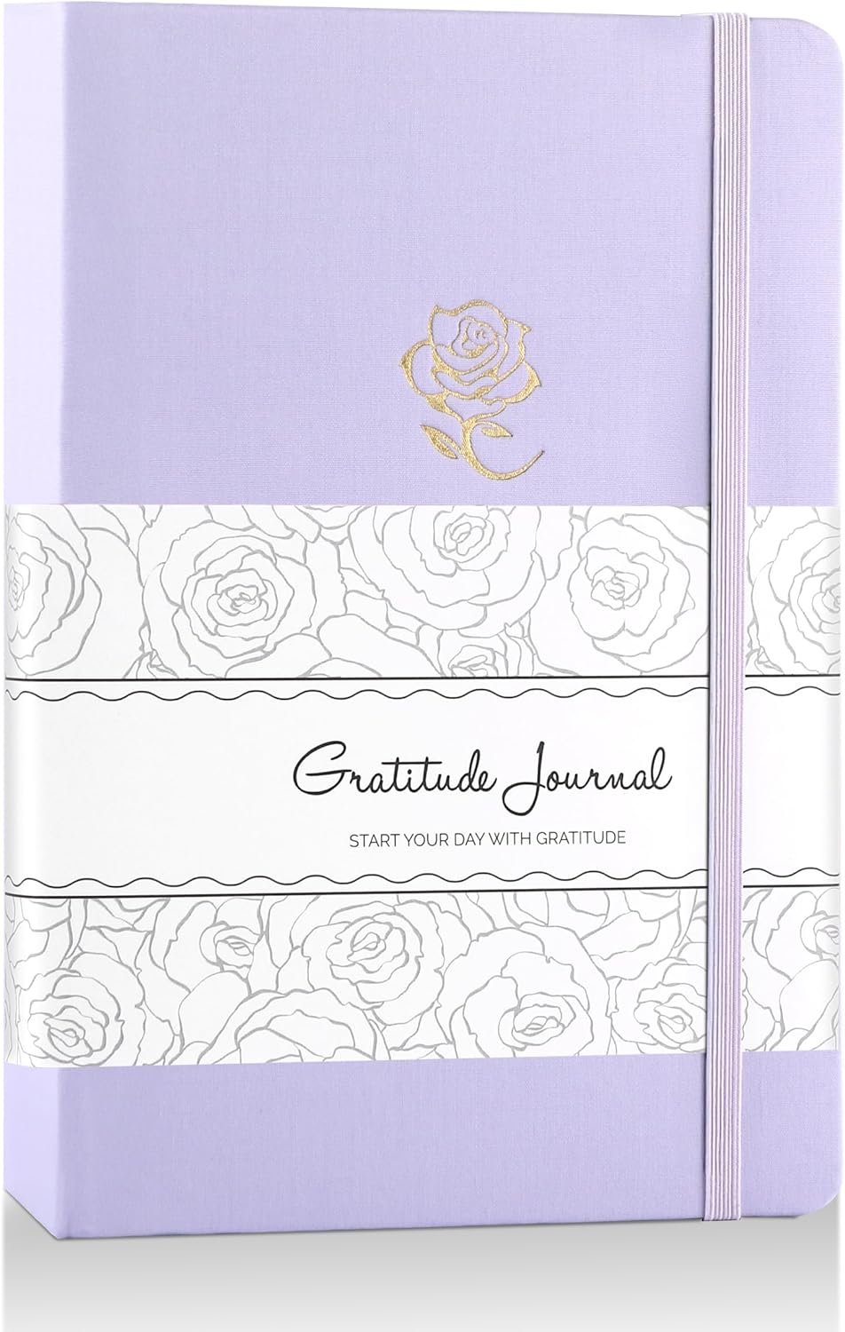 Yoment Gratitude Journal for Women Self Care Journal for More Happiness with Prompts for Mindfulness, Mental Health, Productivity & Self Care, 5 Minute Reflection for Positivity and Gratitude, Purple