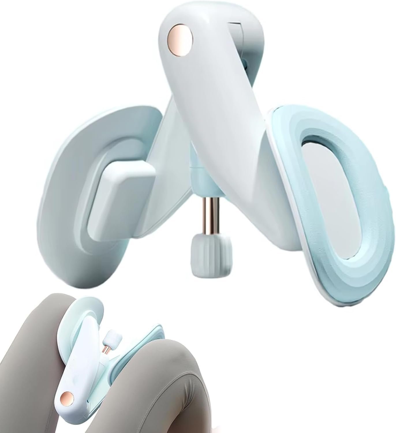 Thigh Trainer & Exerciser Tool – Adjustable Resistance Pelvic Floor Trainer for Women, Inner Thigh Toner & Hip Strengthener