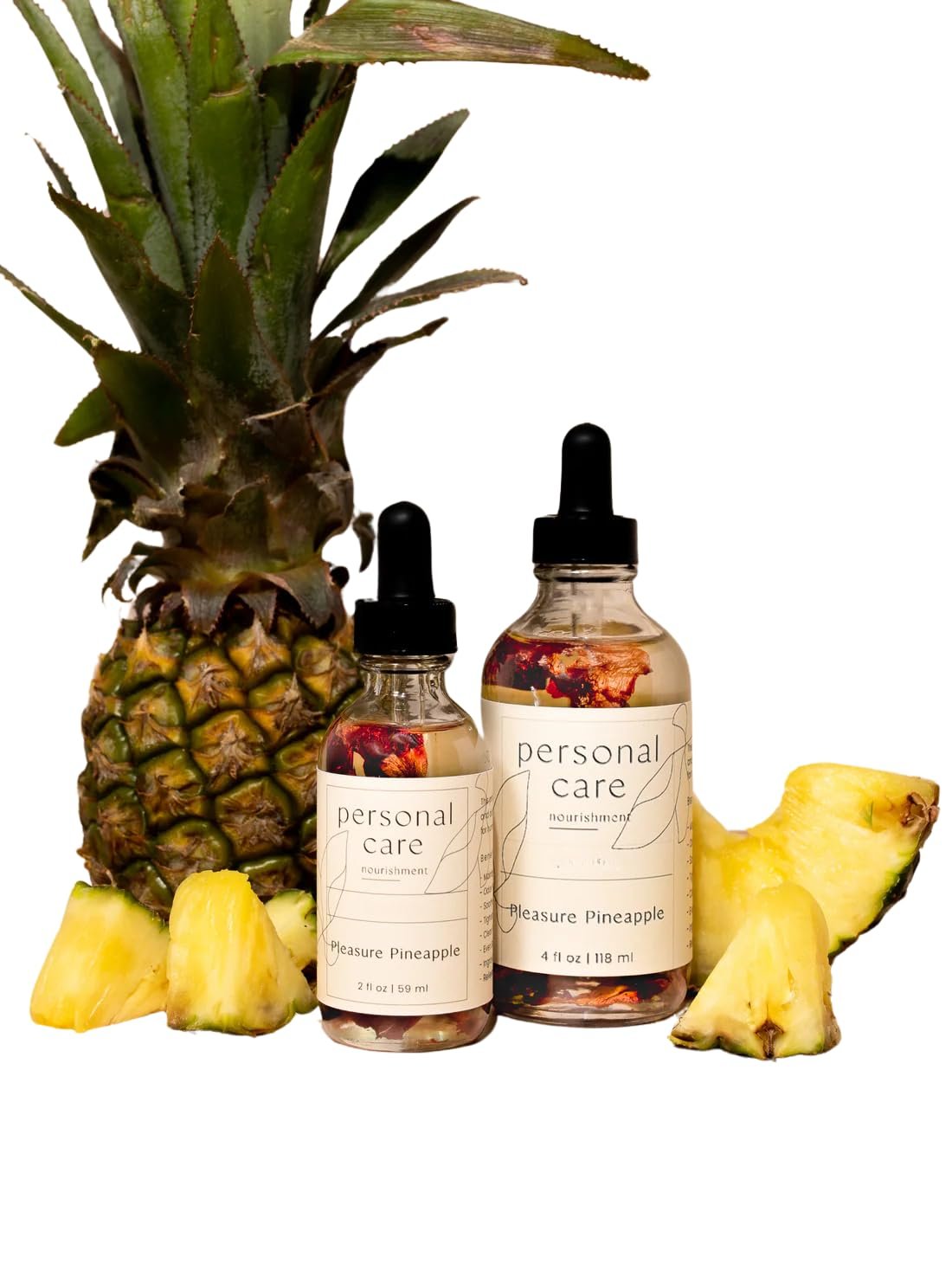 Pineapple Flavored Feminine Body Oil – Edible-Safe, Plant-Based Formula for Skin Hydration, Glow & Daily Nourishment (2 FL. OZ.)
