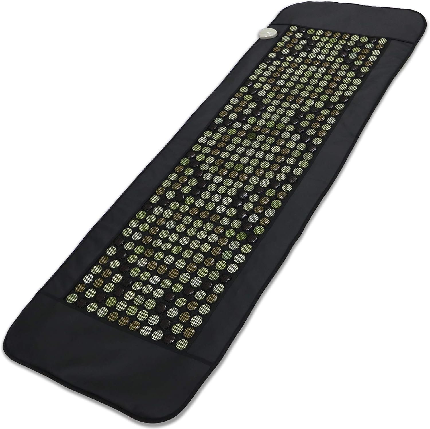 UTK 70” x 24” Full Body Quantum Wave Far Infrared Heating pad, 5X Pain Relief, FSA-HSA Eligible Weighted Mat with Magnets Stone, Jade & Tourmaline, Hotter to 159℉, 4H Auto-Off, Gift for Women Men
