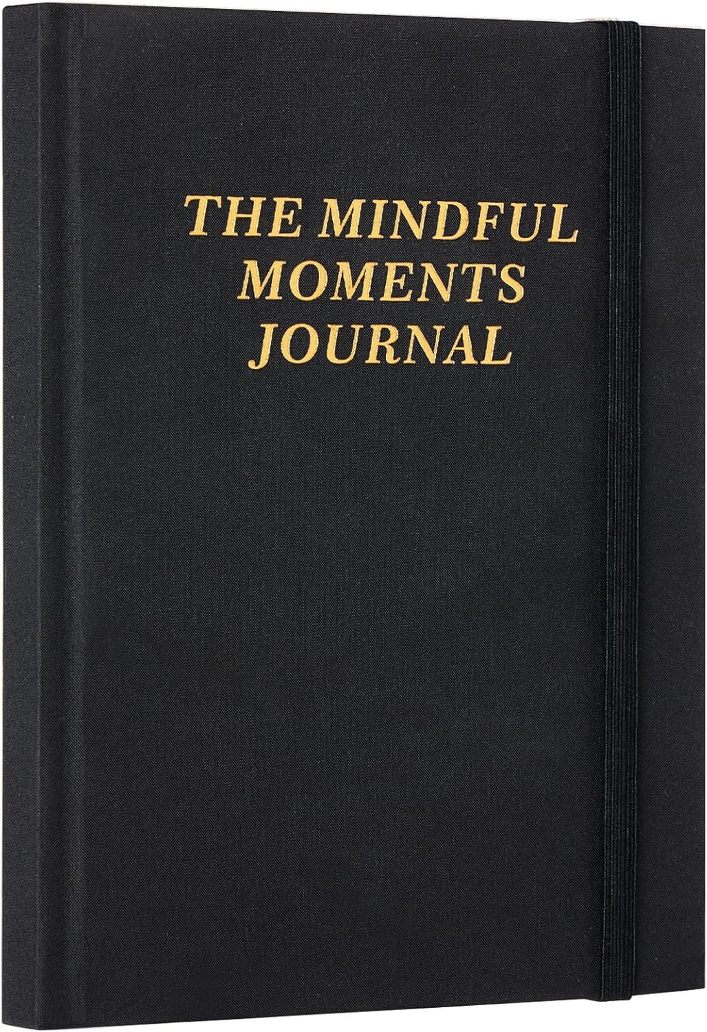 The 13-Week Mental Health Journal for Women & Men: A Guided Mindfulness & Goal-Setting Workbook to Reduce Stress, Practice Daily Gratitude & Build Self-Care Habits | Linen Hardcover, Black