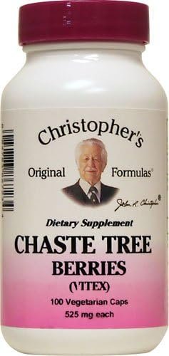Dr. Christopher’s Chaste Tree Berry Capsules 100 Vegi-caps