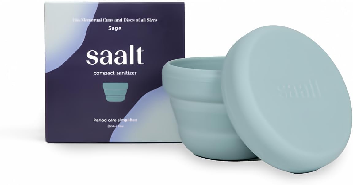 Saalt Compact Sanitizer, Menstrual Disc and Period Cup Cleaner