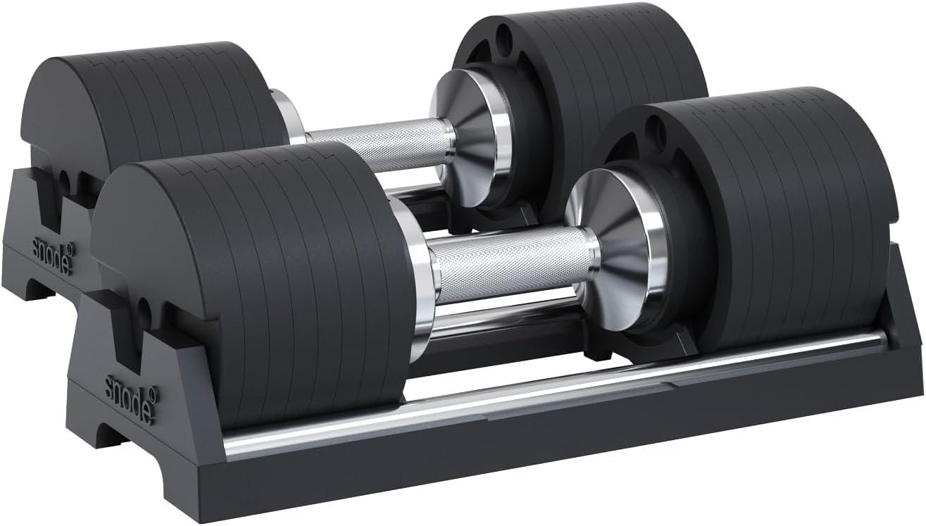 Snode AD80 Drop-proof Cast Iron Adjustable Dumbbells 80LBs