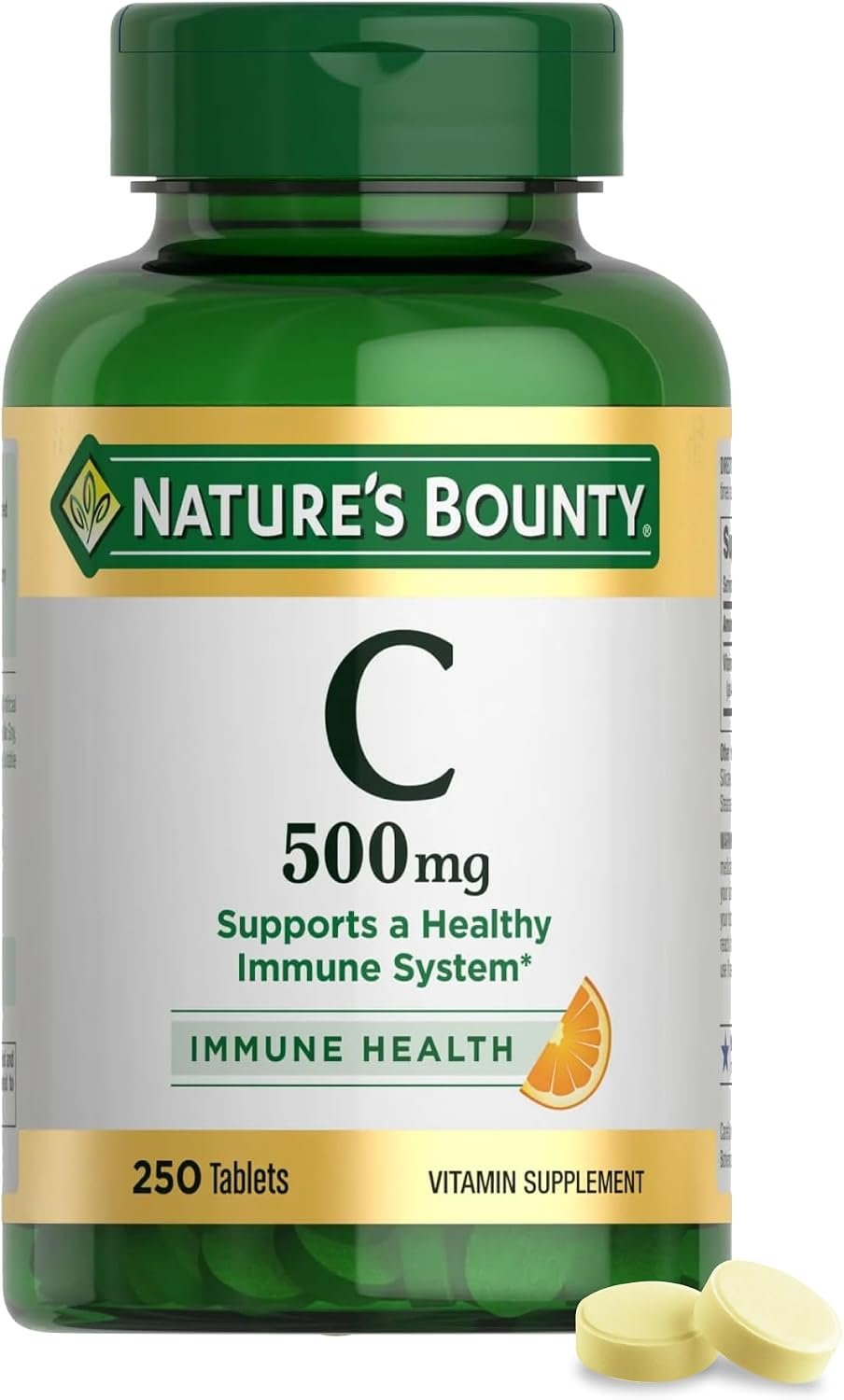 Nature’s Bounty Vitamin C 500mg, 250 Tablets
