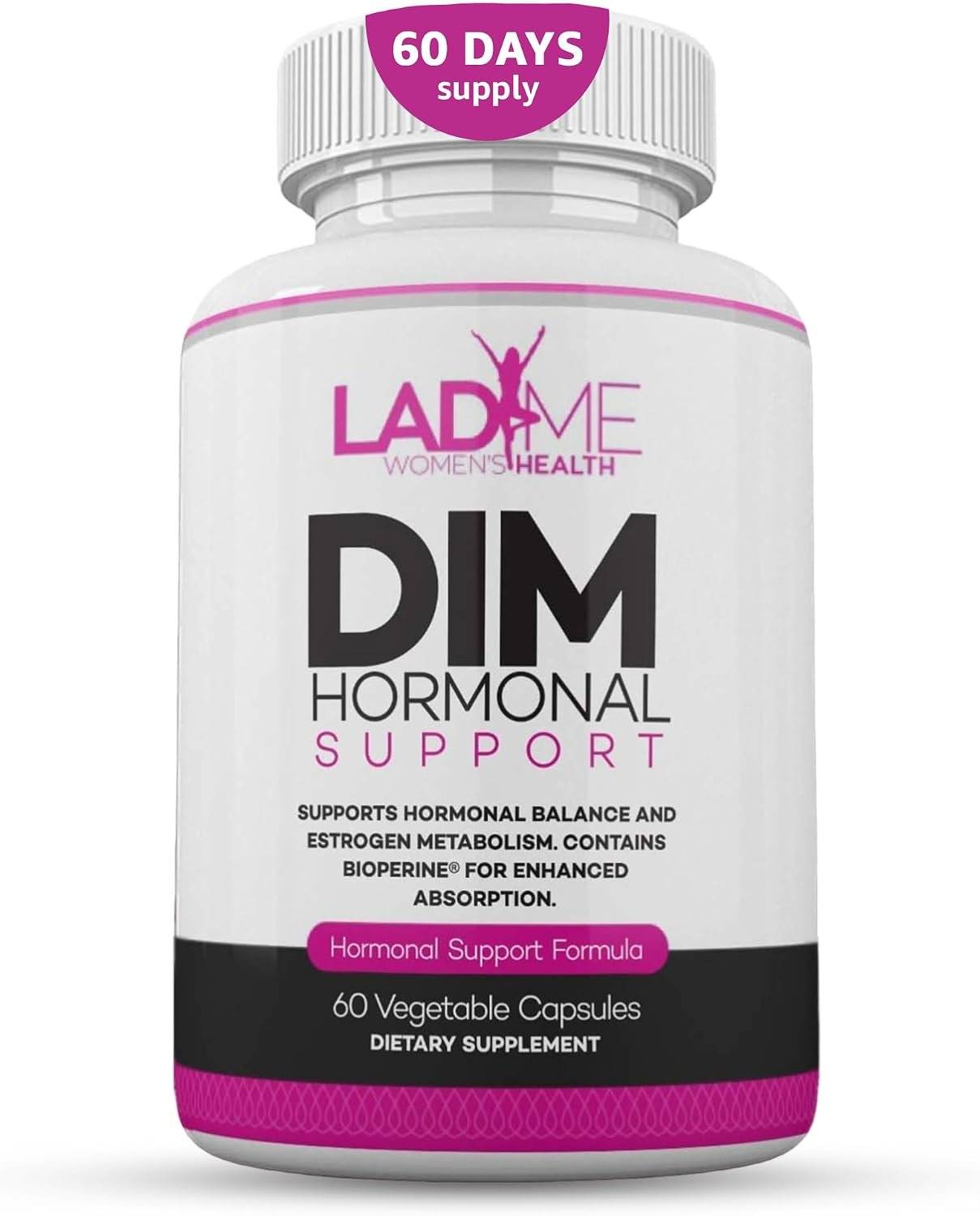 LadyMe DIM Supplement 150mg – Menopause & Hormone Balance – 60 Capsules