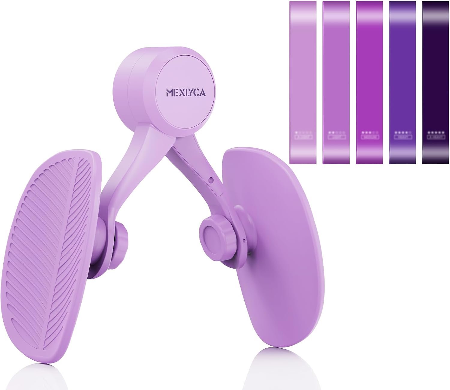 Thigh Trainer, Pelvic Floor Muscle Trainer Adjustable Resistance Inner Thigh Exerciser, Kegel Trainer for Postpartum Rehabilitation 20LB Resistance Band Pelvic Floor Strengthening