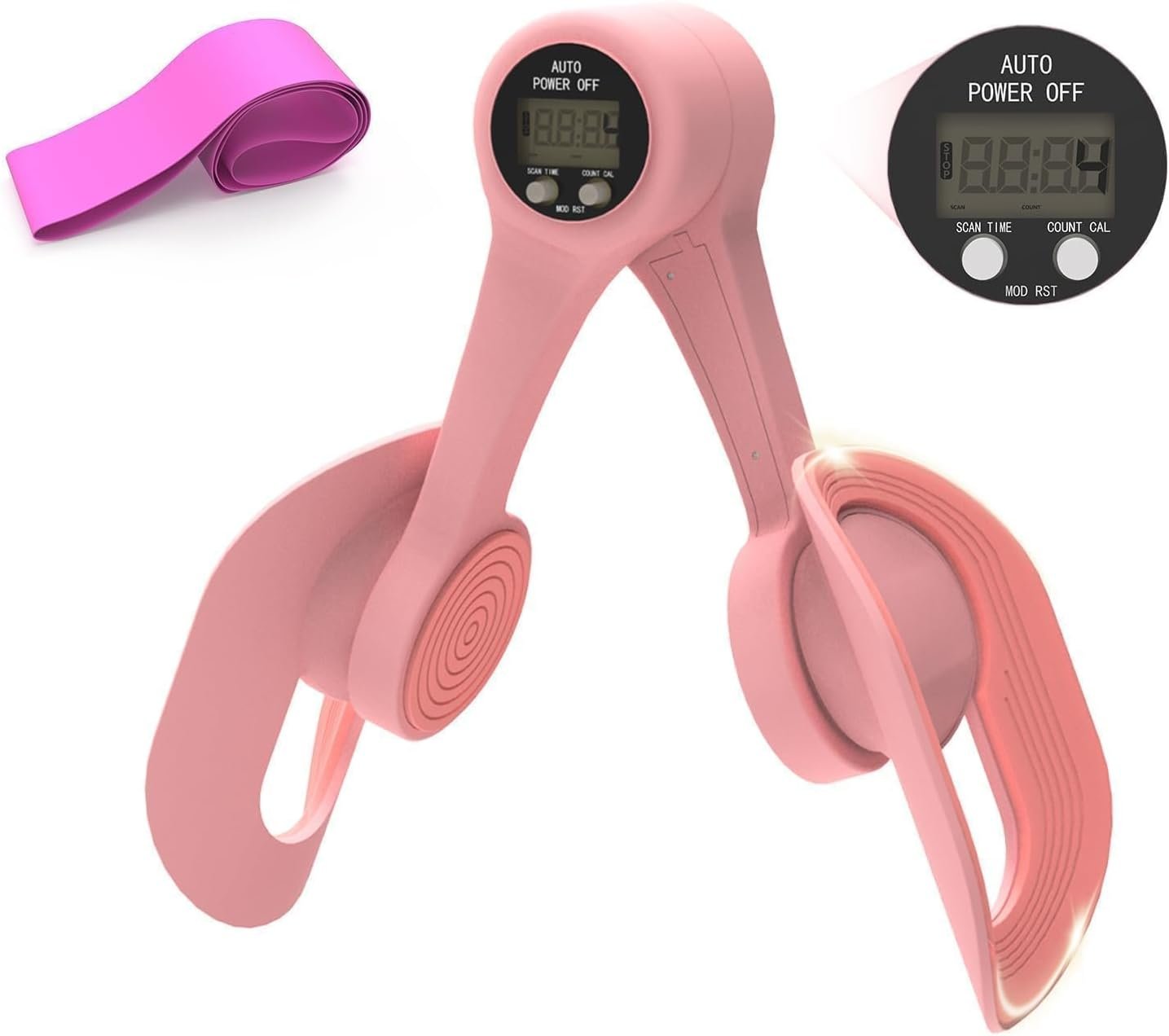 Thigh Trainer with LED Display – Pelvic Floor Trainer for Hip, Leg, Arm