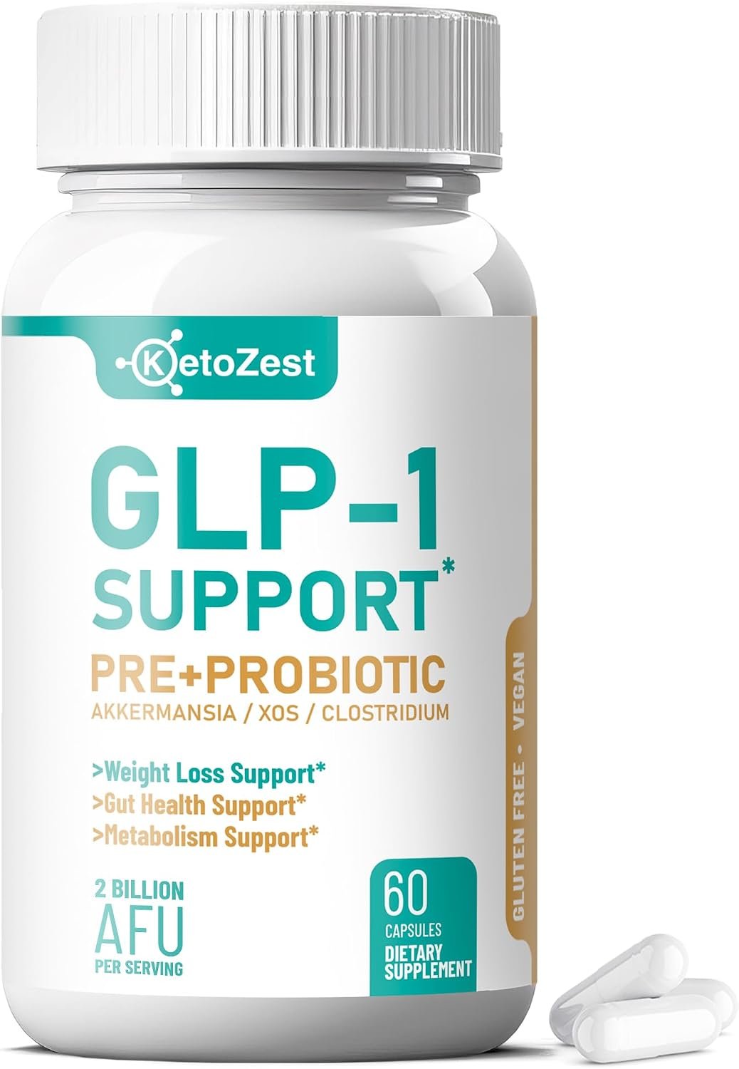 GLP-1 Support Weight Loss Supplement – Prebiotic Probiotic