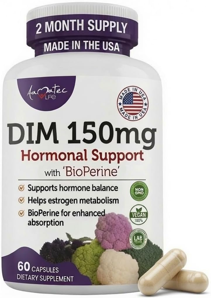 DIM Complex 150mg – Menopause & Hormone Support – 60 Capsules