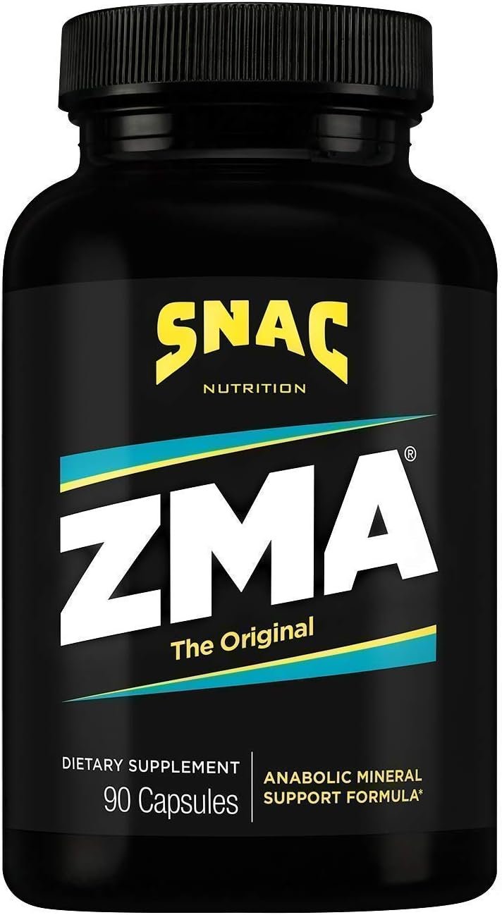 SNAC ZMA The Original Sleep & Supports Muscle Recovery – 90 Veggie Caps