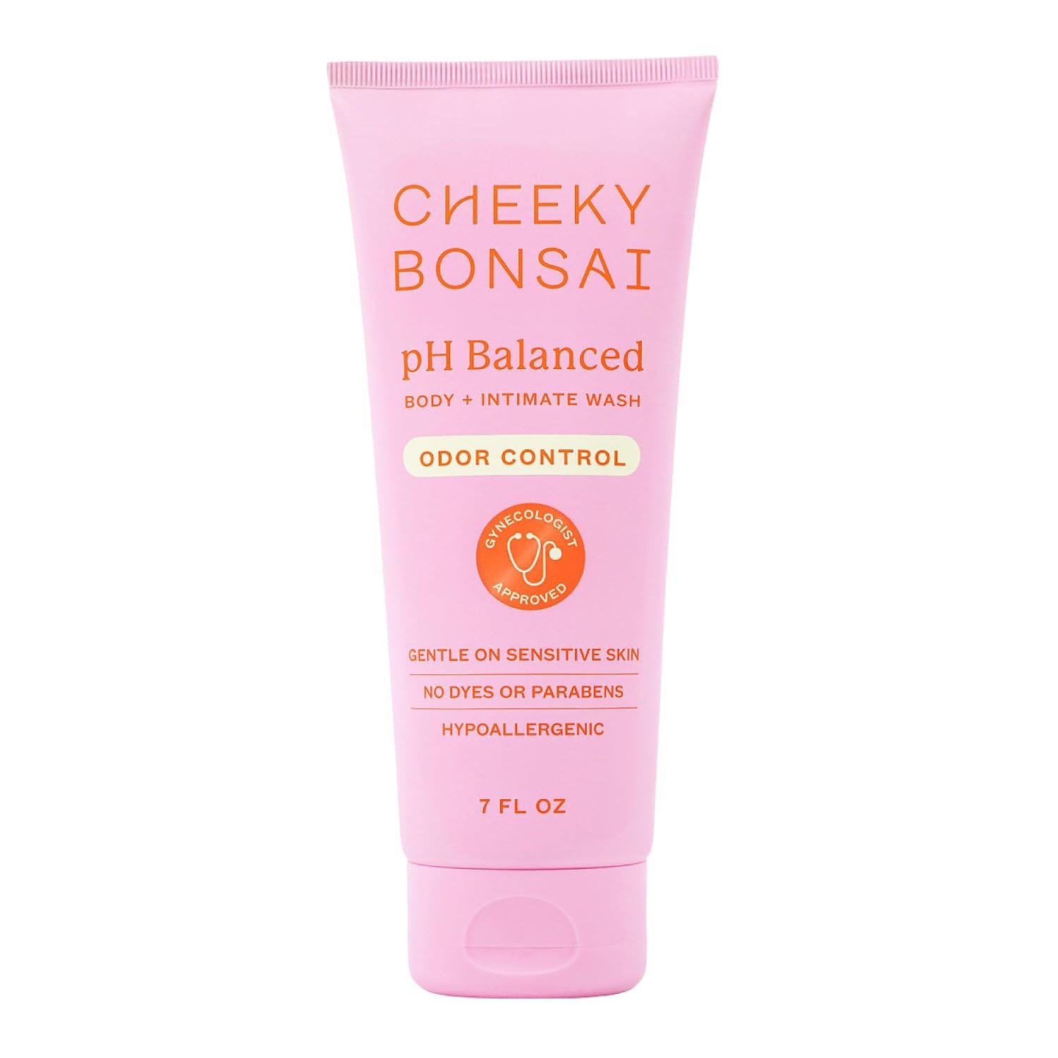 Cheeky Bonsai pH Balanced Feminine Wash for Women, Hypoallergenic, 7 oz