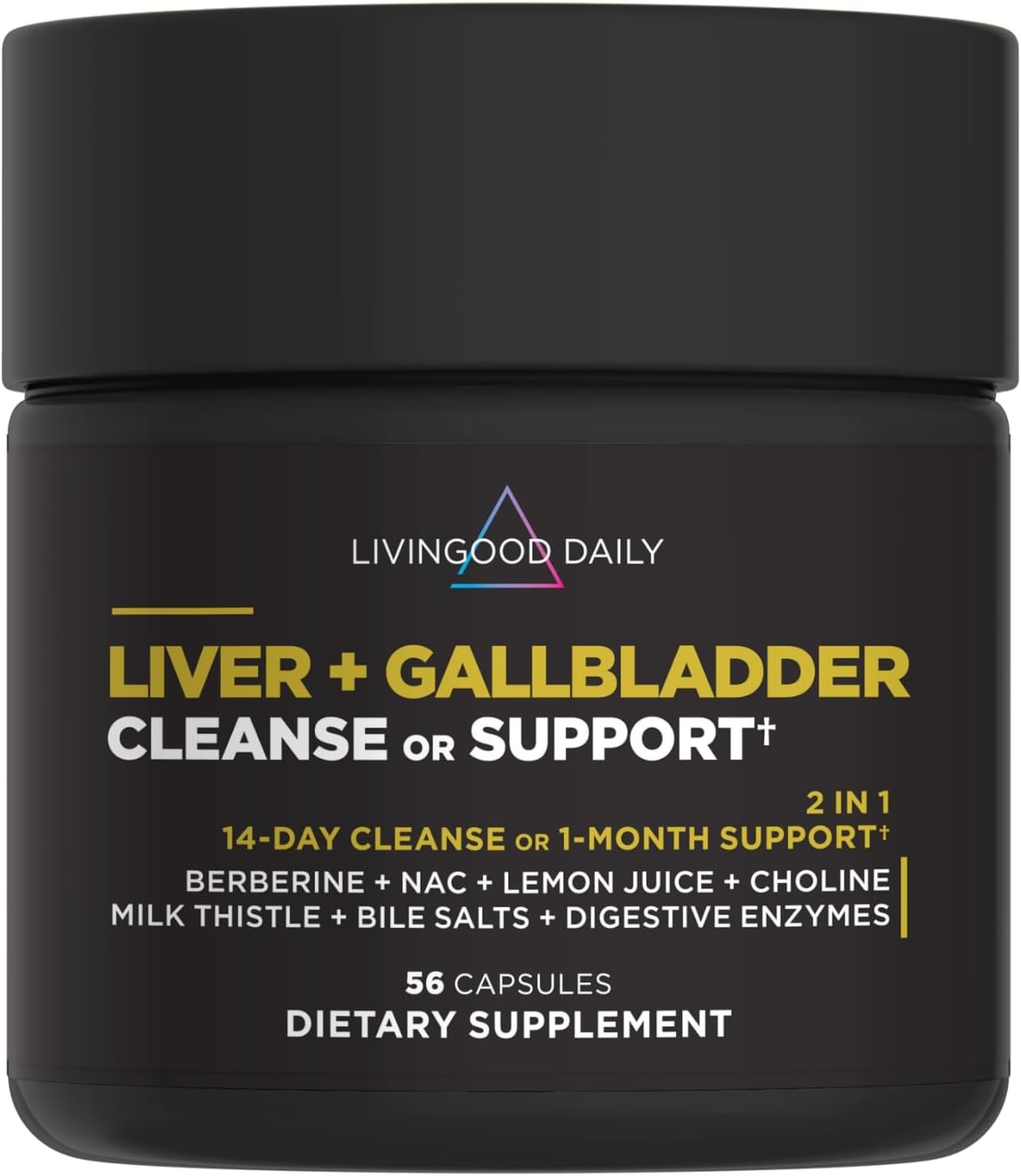 Livingood Daily Liver & Gallbladder Detox Cleanse Support, 14 Day Cleanse
