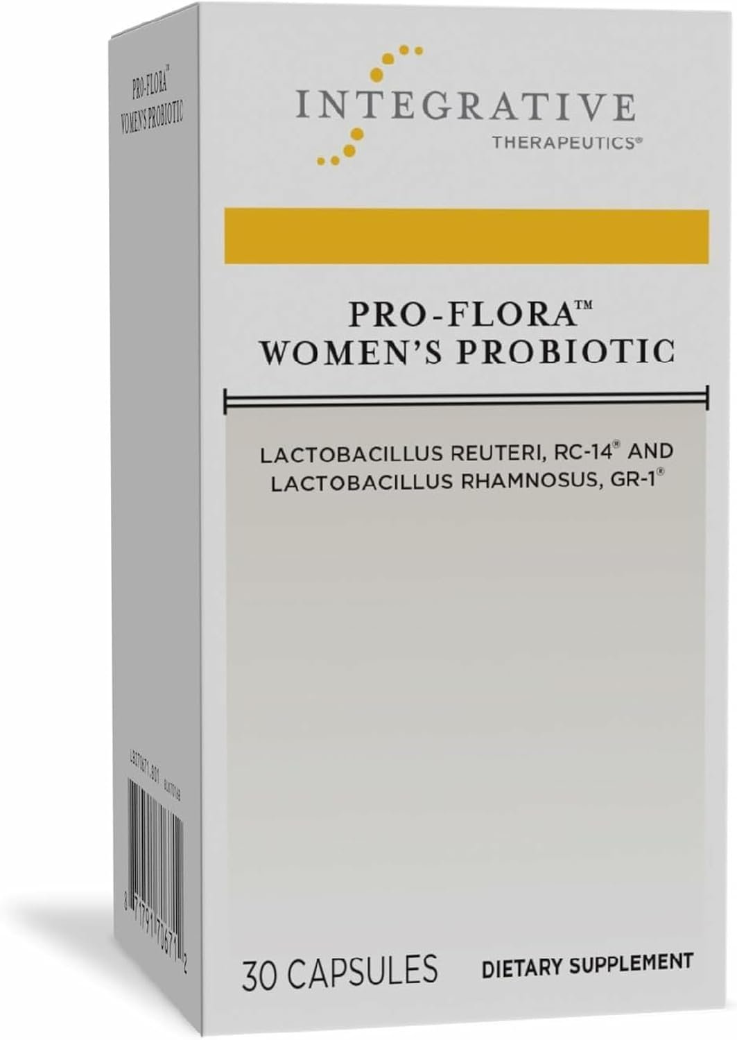 Integrative Therapeutics Pro-Flora Women’s Probiotic – Vaginal Health Probiotic*- Supports Urogenital Health in Women* – Convenient Daily Use – 30 Capsules (30 Capsules)