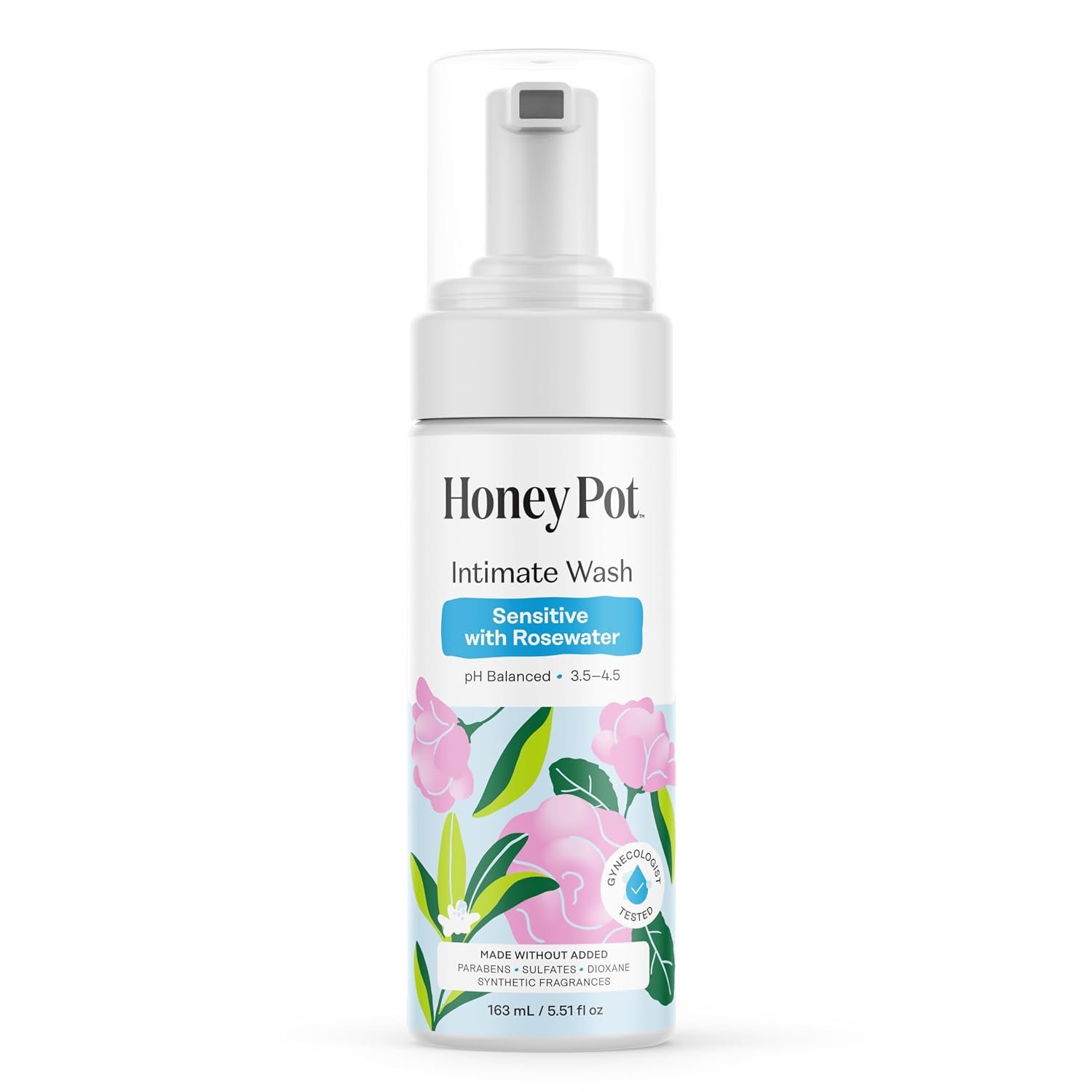 The Honey Pot Company – Feminine Wash – Sensitive w/Rosewater