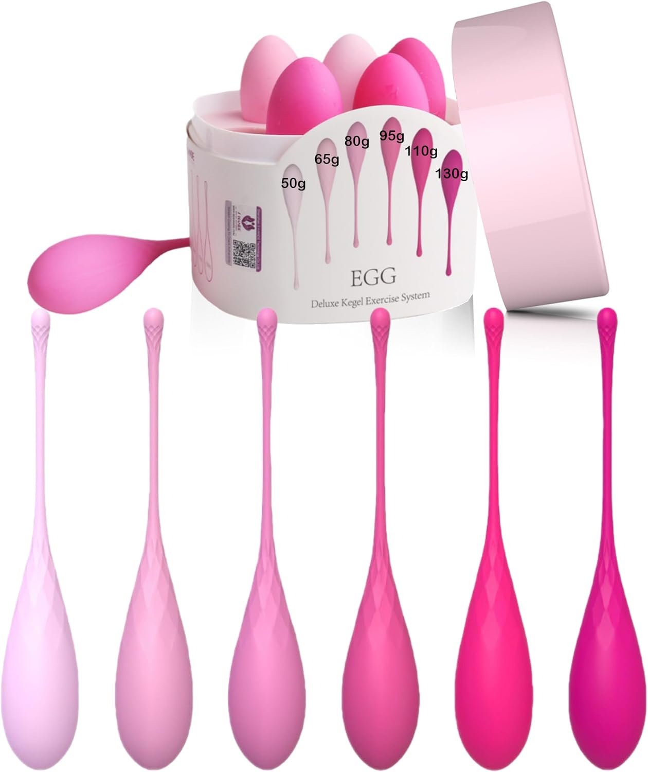 6PCS Advanced Kegel Training Set, Kegel Exercises Weight Control