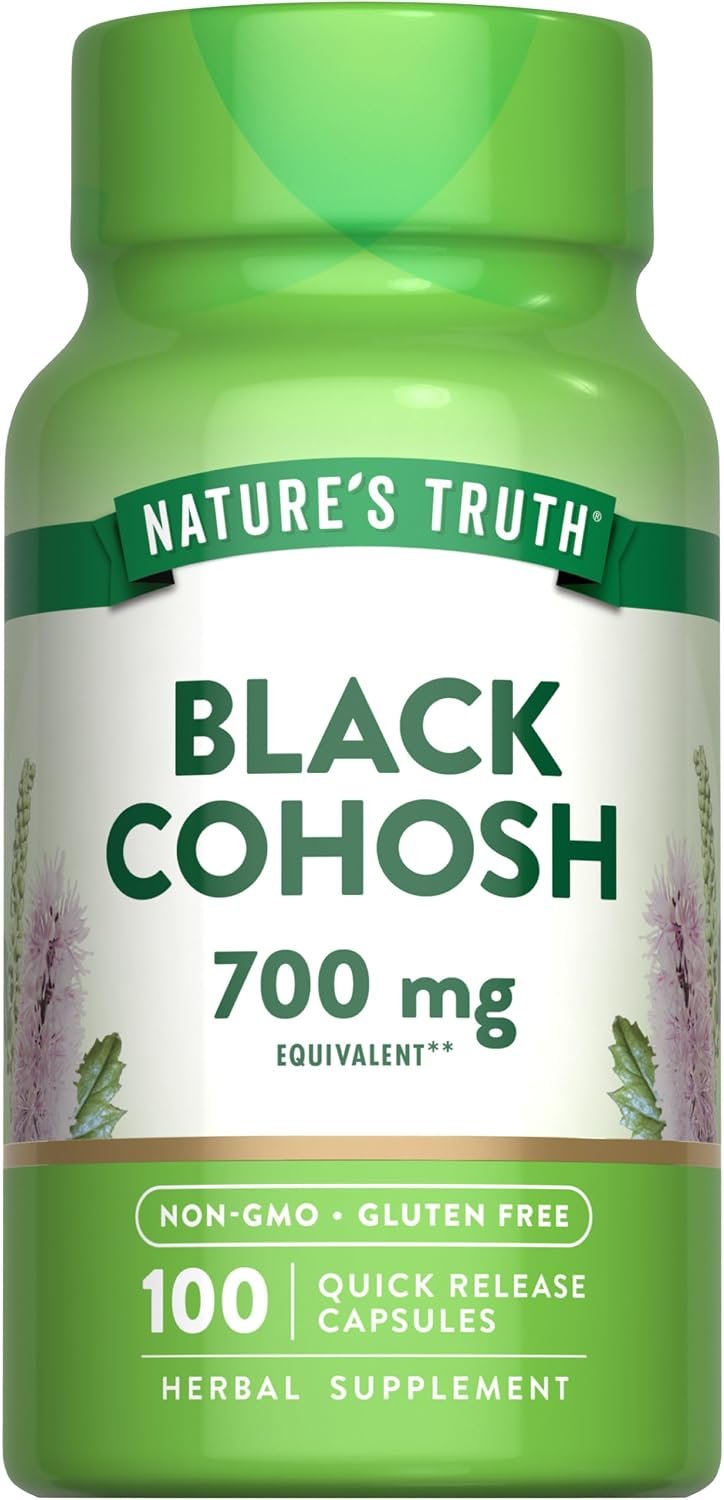 Nature’s Truth Black Cohosh | 100 Capsules | Root Extract
