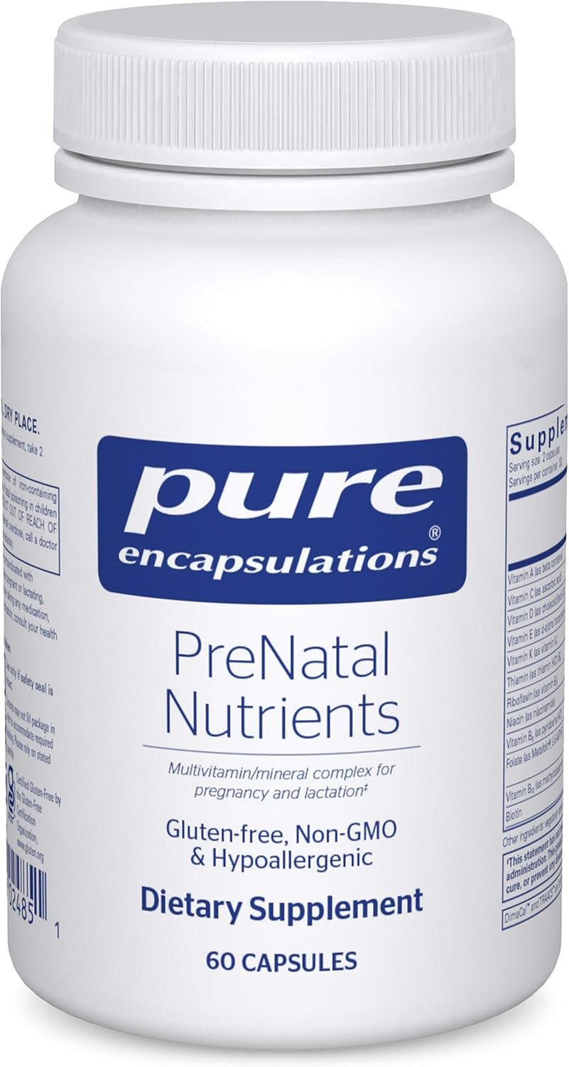 Pure Encapsulations PreNatal Nutrients, 60 Capsules