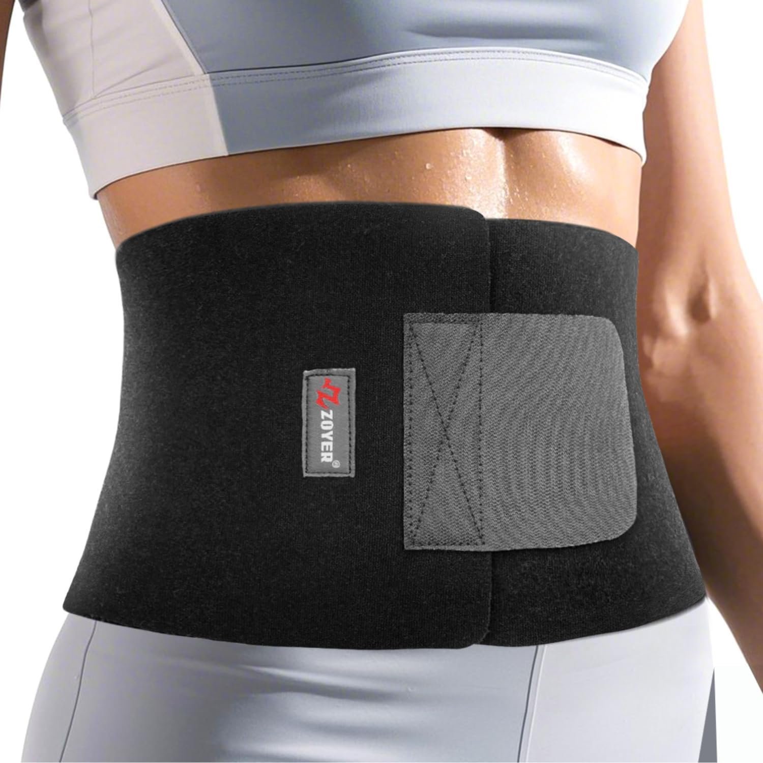 Sweat Waist Trainer for Women, Latex-Free Sauna Band, Exercise Sweat Belt