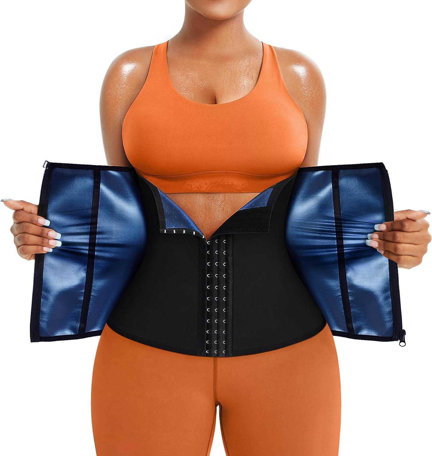 TrainingGirl Waist Trainer for Women Working Out Trimmer Sweat Belly Band