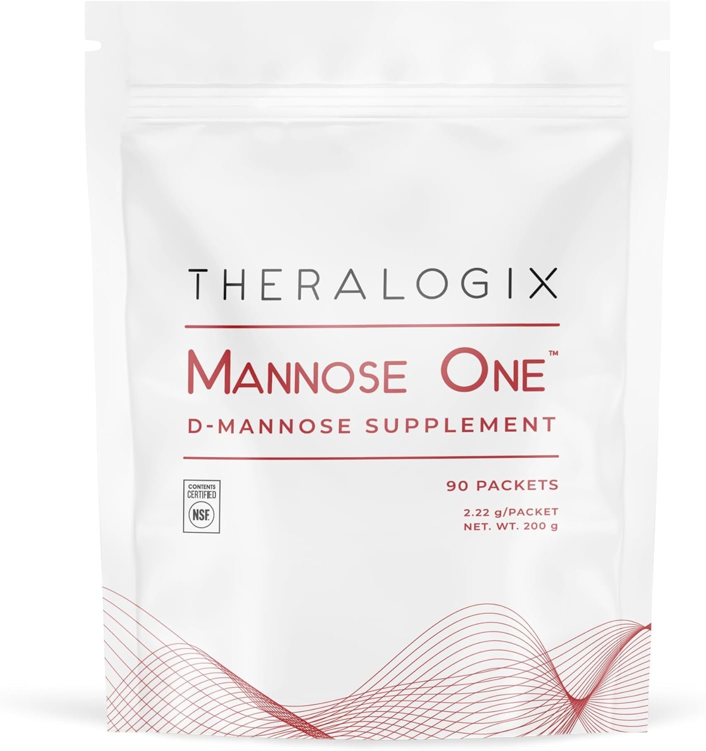 Theralogix Mannose One D-Mannose, 2000mg – Urinary Health, NSF Certified