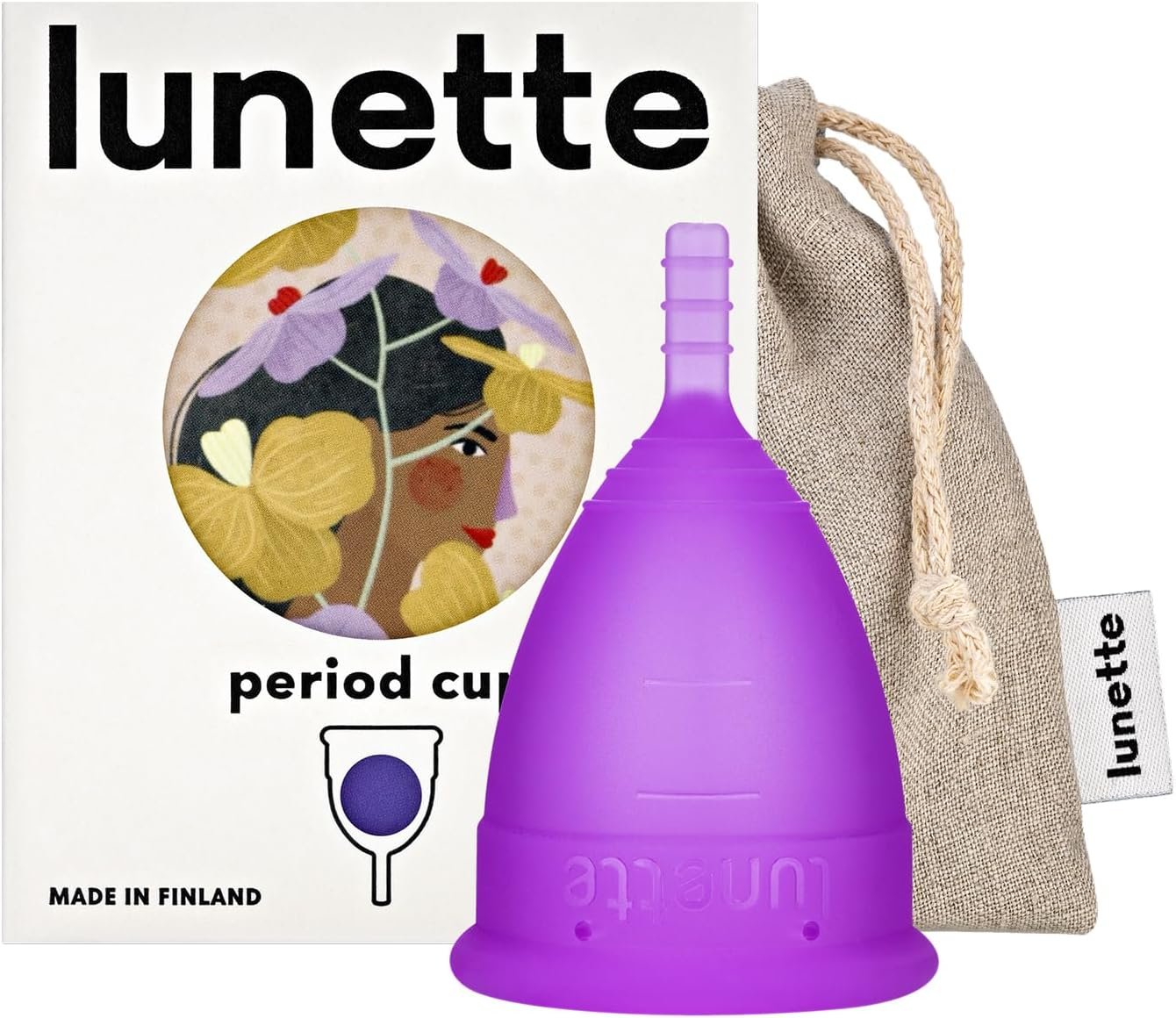 Lunette Menstrual Cup – Reusable Period Cup – Medical-Grade Silicone