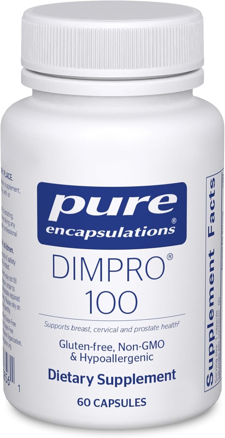 Pure Encapsulations DIMPRO 100 – Diindolylmethane Supplement, 60 Capsules