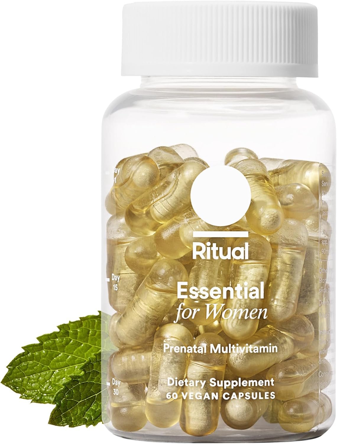 Ritual Women’s Prenatal Multivitamins – Omega-3 DHA – 30 Servings