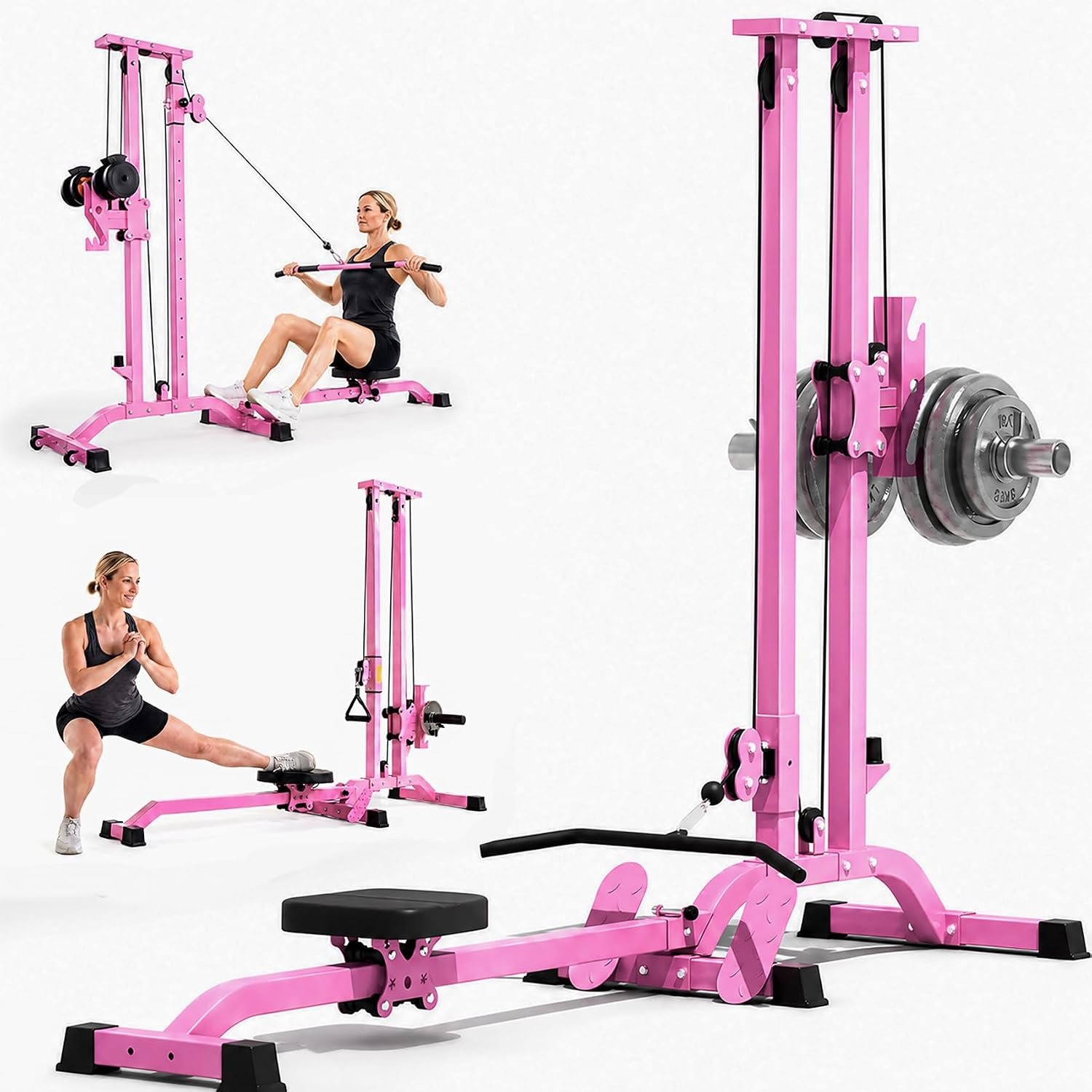 TOUSAINS TOUSAINS CR63 Foldable Cable Machine for Home Gym