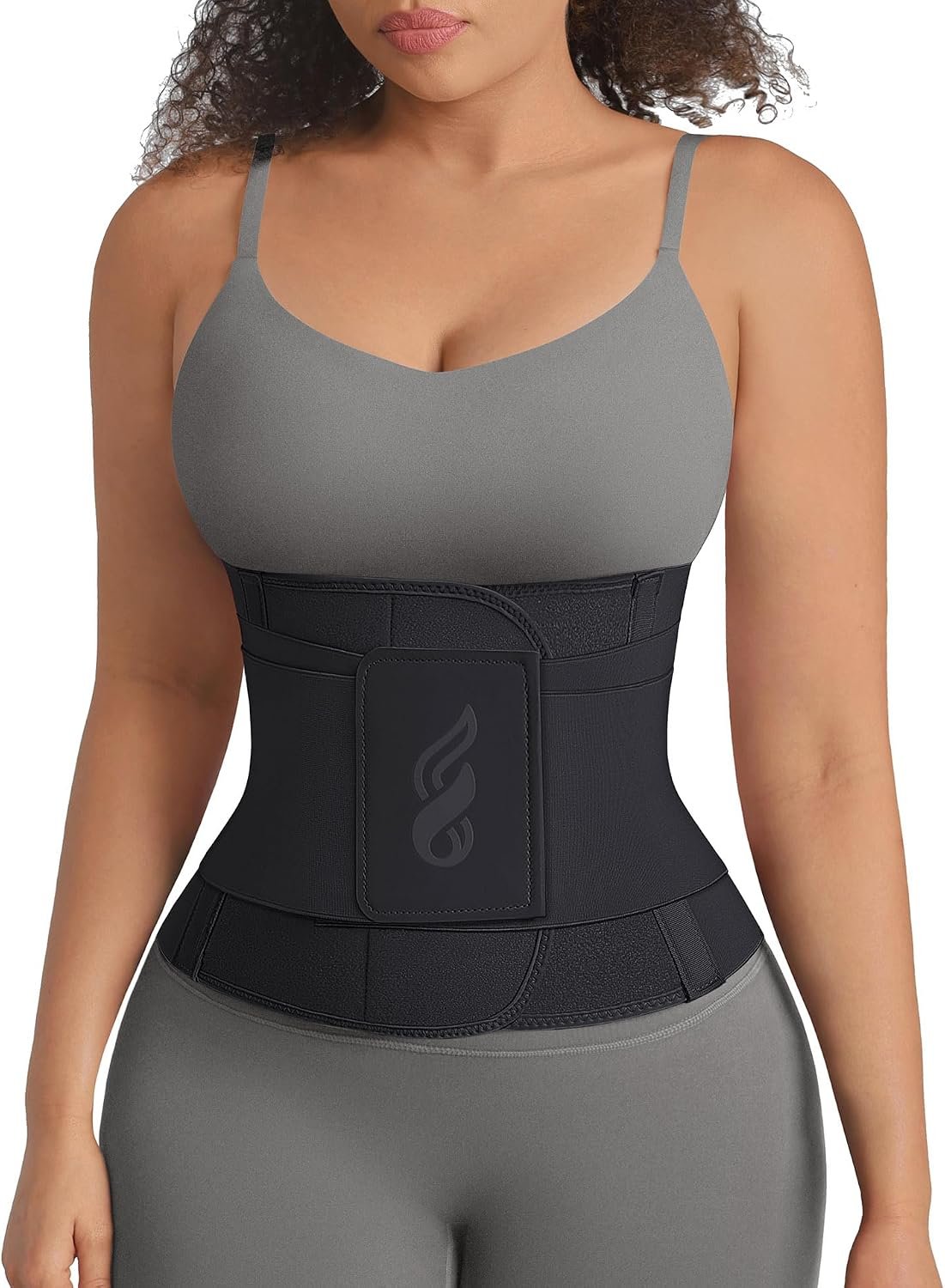FeelinGirl Waist Trainer Compression Belt Cincher Tummy Control Corset