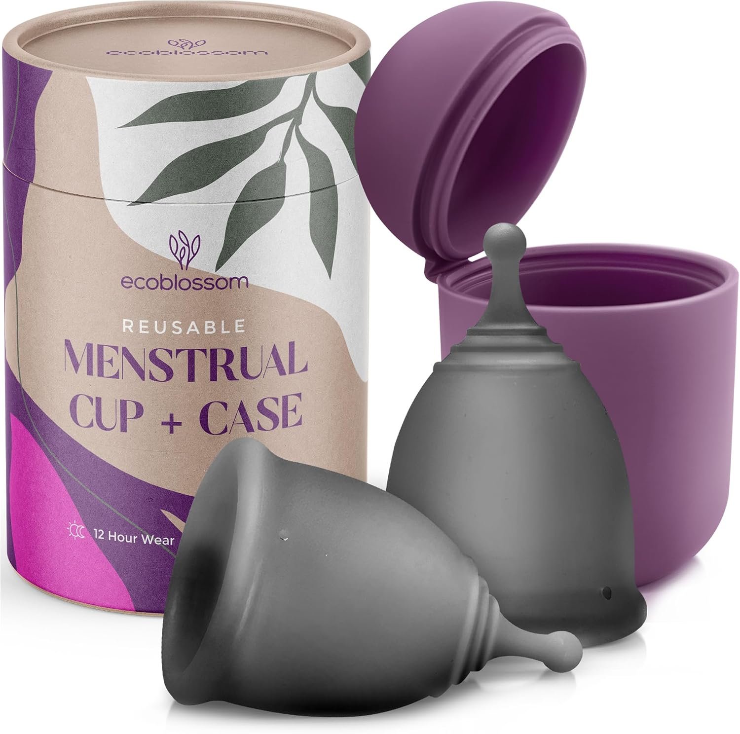 Ecoblossom Menstrual Cups, Period Cup for Women, Menstrual Disc Alternative