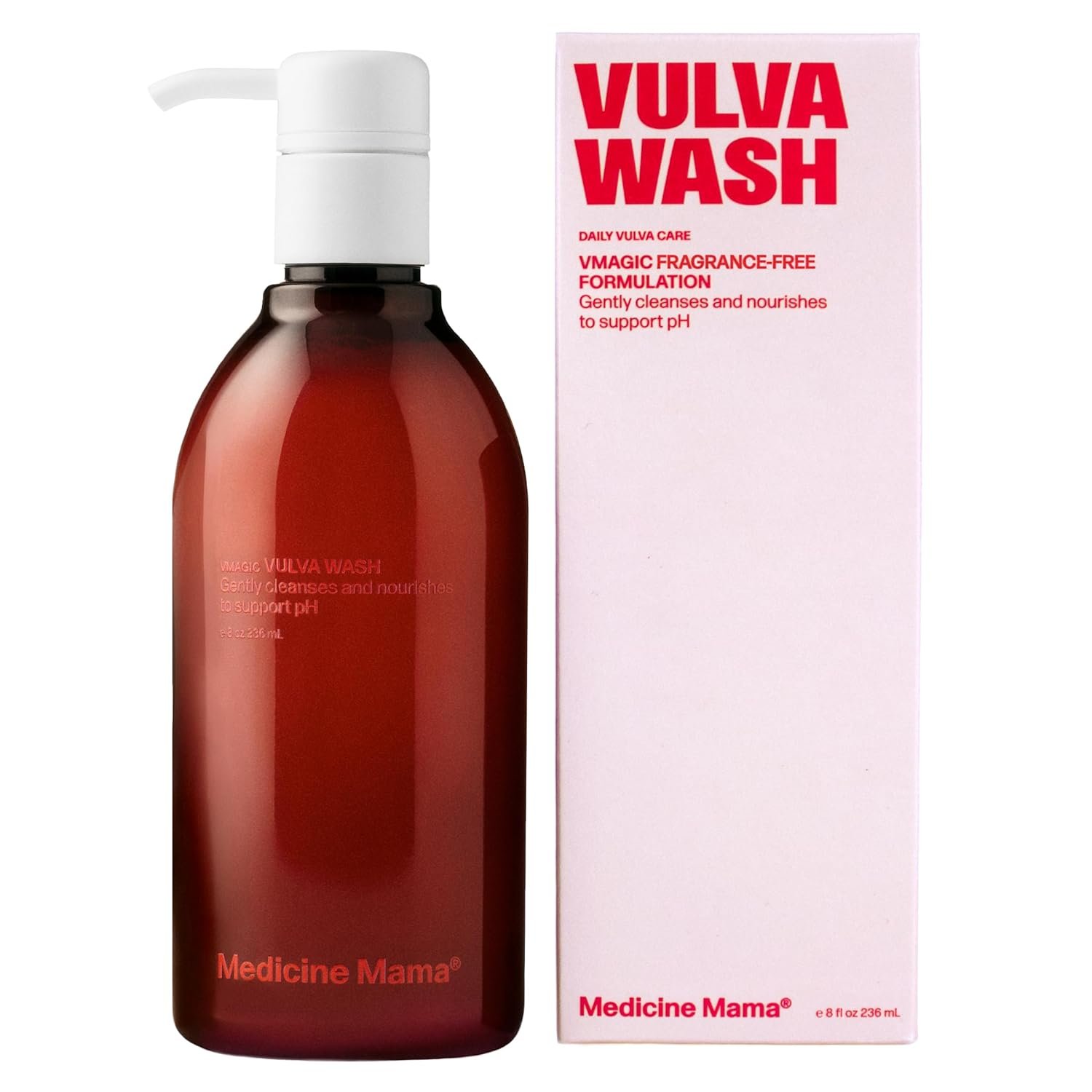 Medicine Mama’s Vmagic Vulva Wash, pH Balanced to Cleanse & Rejuvenate Intimate Skin, 4 Ounce (Pack of 1)