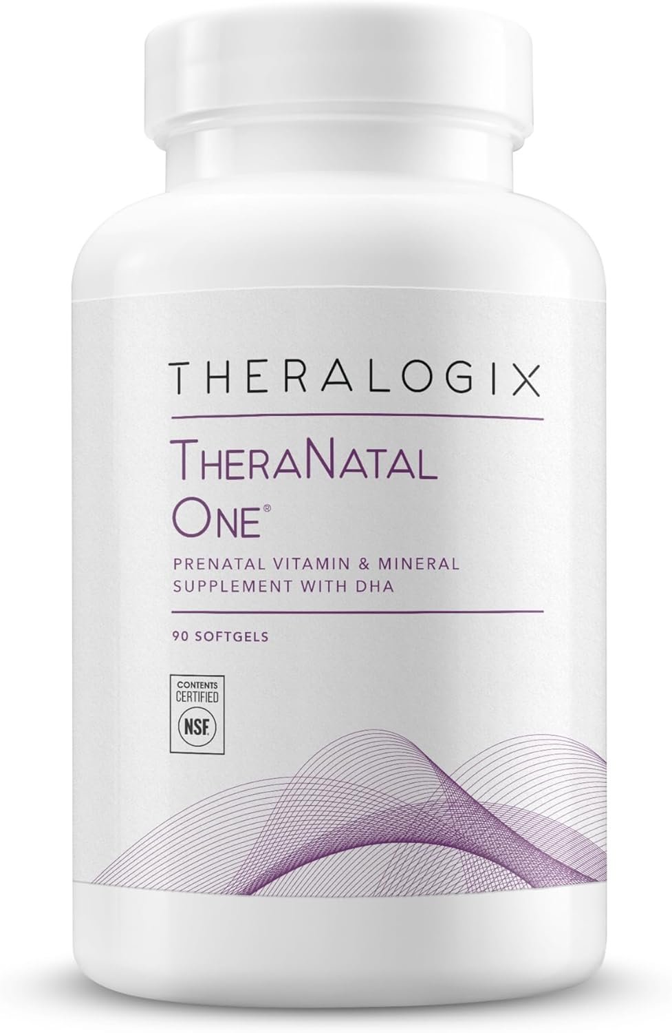 Theralogix TheraNatal One – Prenatal Vitamin, NSF Certified