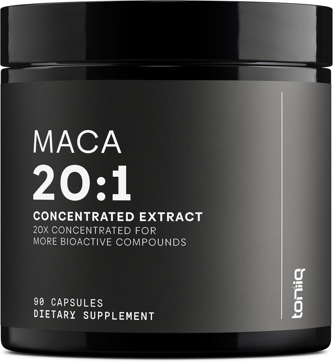 Toniiq Maca Root – Ultra High Potency 20:1 Extract