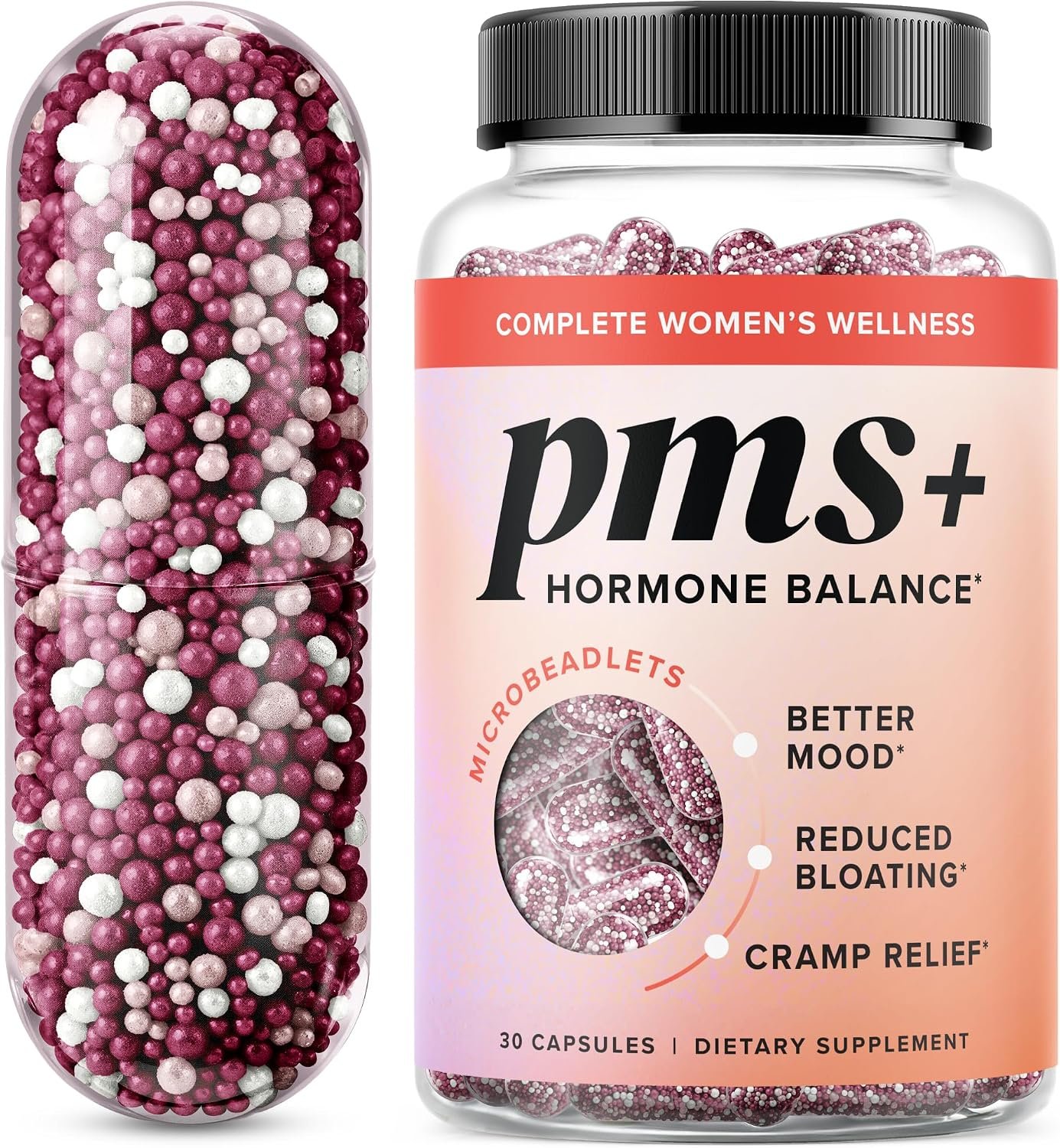 PMS Support Supplement for Women with PMS Relief, Delayed-Release Beadlets